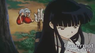 Kagura huye de miedo al ver el poder de Kikyo español latino