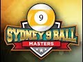 Sydney 9 Ball Masters 2019