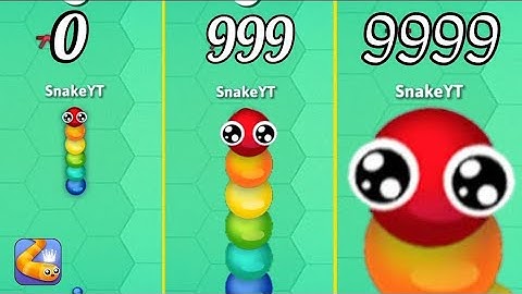 Snake.Io Rainboa Noob To Pro Journey!  Zero To Hero