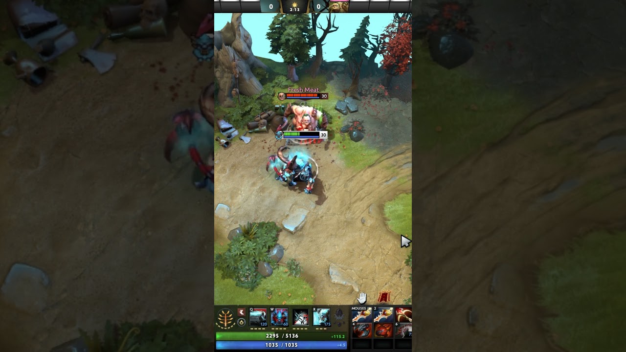 Pudge VS Legendary Spirit Breaker Duel 