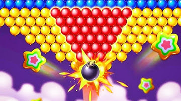 BUBBLE SHOOTER NEW GAMEPLAY LEVEL 78 TO 85 😳 / BUBBLE SHOOTER ANDROID GAMEPLAY #67