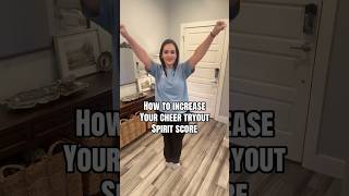 How to increase your Cheer tryout Spirit score