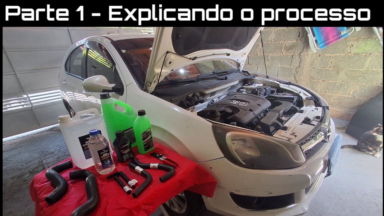 Limpeza do arrefecimento do Jac J3 - Parte 1