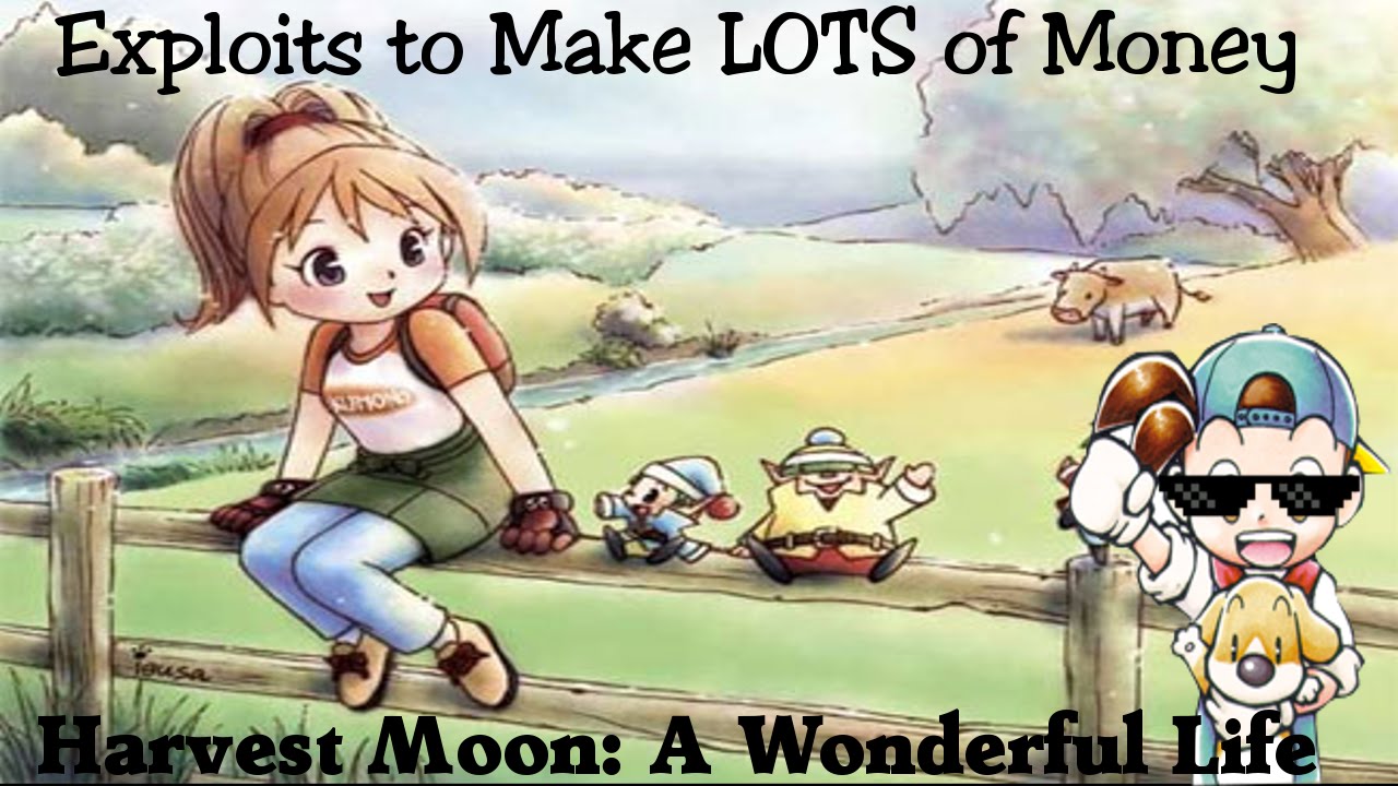 make money harvest moon wonderful life