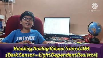 Arduino UNO : Reading Analog Values from a LDR