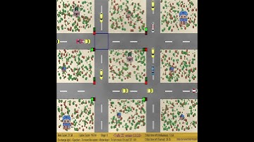 Traffic2D: A free 2D traffic game developed in PyGame  #pygame #indegame #traffic #win64 #python