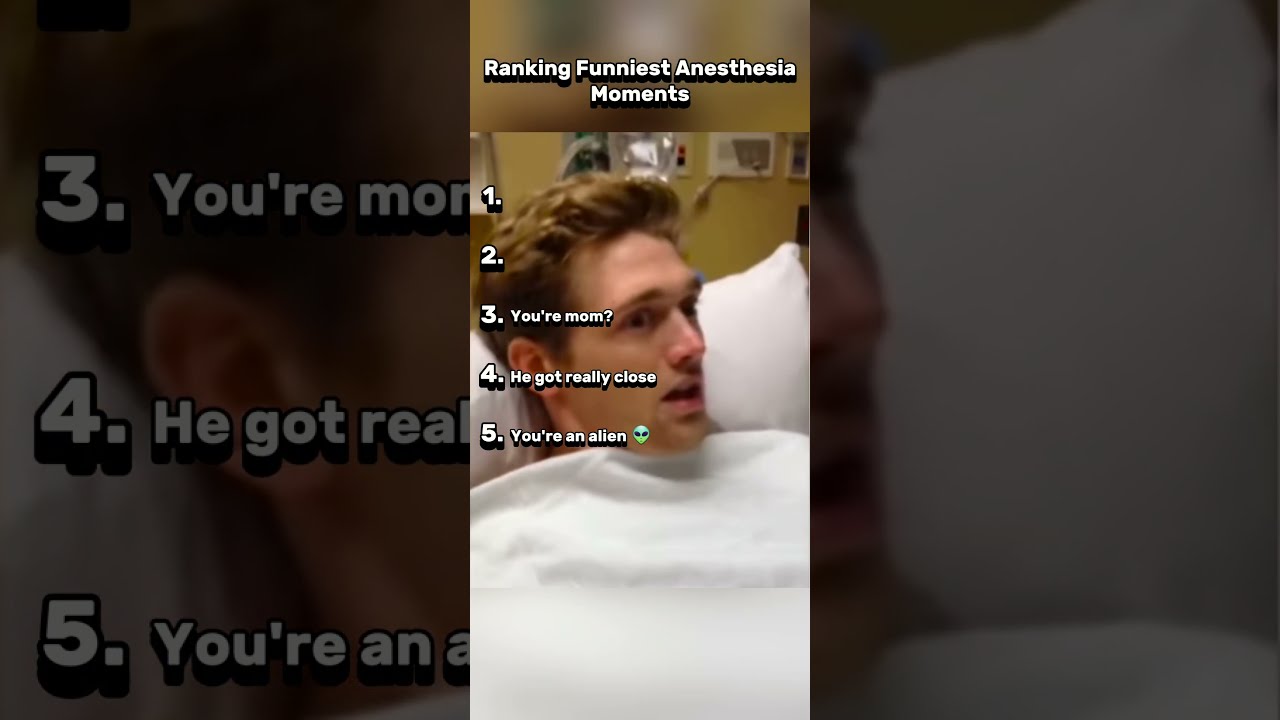 Ranking Funniest Anesthesia Moments Shorts