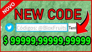 Novo Código para Ganhar $999999 de Dinheiro no Blox Fruits! CODE BELI!  ROBLOX 