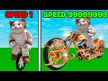 Upgrading SLOWEST to FASTEST BIKES in roblox!