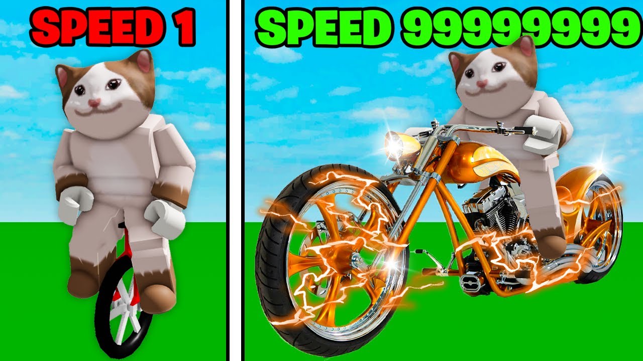 Upgrading SLOWEST to FASTEST BIKES in roblox! - YouTube