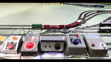 Tri-ang Class 08 Scale Speed Challenge Update. Lets Test Out Five Different Vintage Controllers