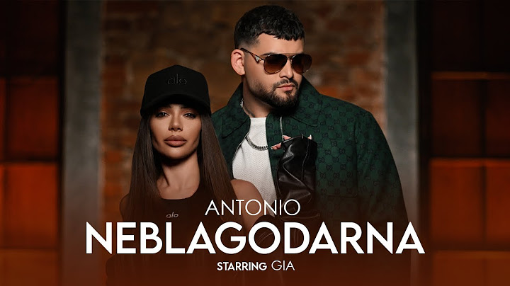 ANTONIO - NEBLAGODARNA | АНТОНИО - НЕБЛАГОДАРНА (starring GIA) [OFFICIAL 4K VIDEO 2024]