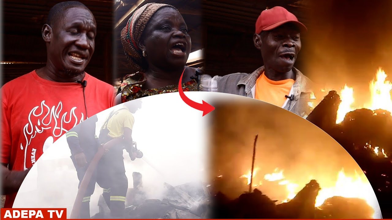 What's going on in Ghana 🙄Another Fire 🔥 Outbreak in Techiman Market ...
