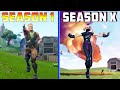 Evolution of *ALL* Fortnite Dances (Season 1 - Season X)