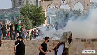 Palestinians clash with Israeli police at Jerusalem holy site, 152 injured