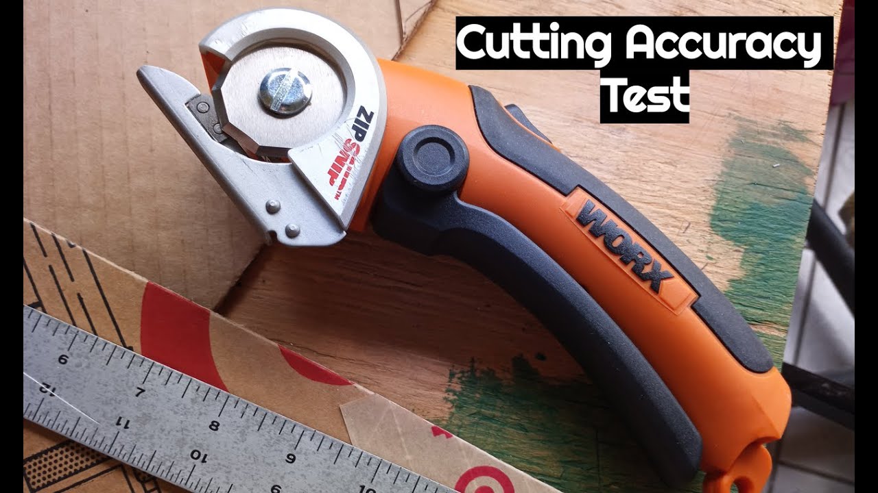 The ULTIMATE Box Cutter! WORX ZipSnip Cordless Electric