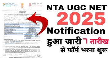 UGC NET 2025 Notification Out | Application Dates, Last Date, Correction Window & Fees Explained