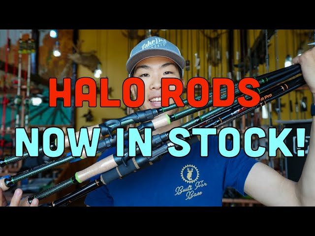 New Halo Fishing Black Widow Series Rod Models with JT Kenny