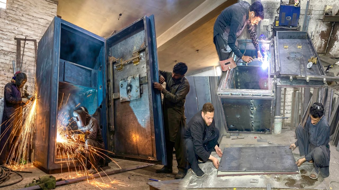 How We Built a Heavy-Duty Safe Locker Bank in the Factory