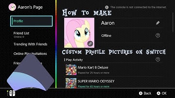 [CFW] How to get a custom profile picture on a Nintendo Switch