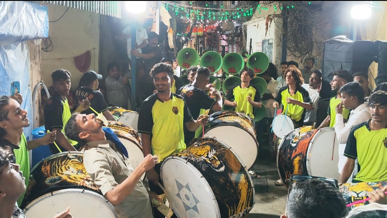 Dongri ke Sultan Qawwali🥁❤️‍🔥 Playing by Tiger Nashik Dhol || Qawwali Dongri ke Sultan