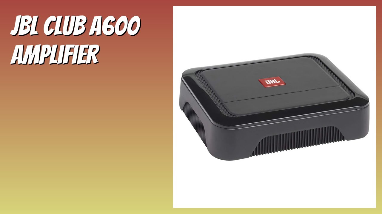 REVIEW (2026): JBL Club A600 Amplifier. Features - YouTube