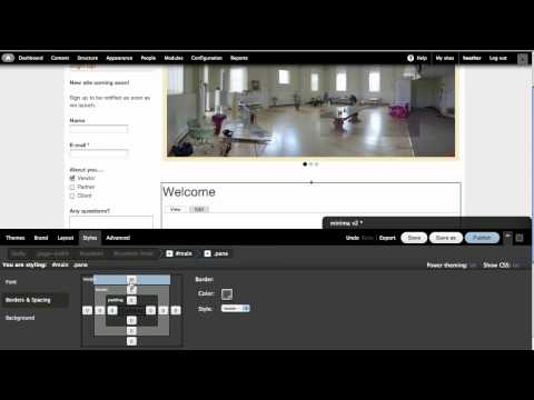 Styling - ThemeBuilder