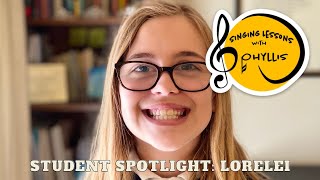 Singing Lessons With Phyllis Student Spotlight Lorelei