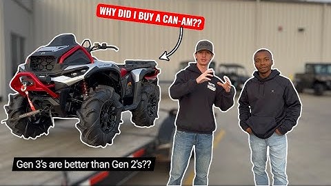 2025 Outlander 1000 XMR Pickup Day… THIS THING IS WILD