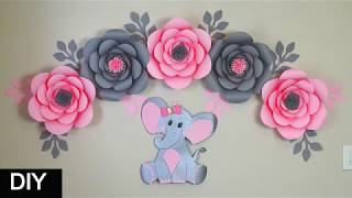 How to Make A Cute Baby Elephant || DIY Baby Shower Decorations Girl