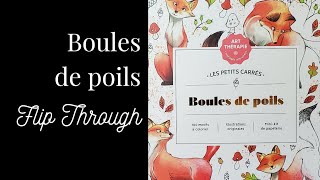 Boules de poils | Flip Through | Adult Coloring