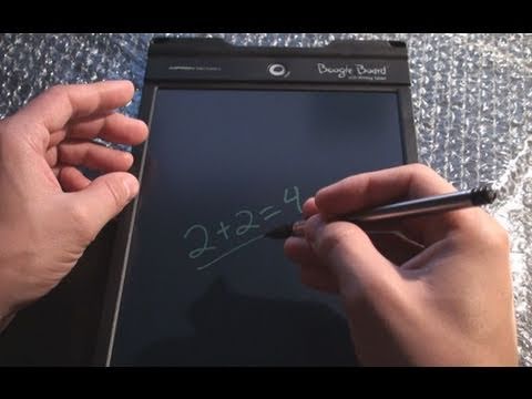 Gizmo - Boogie Board 10.5\u0026quot; LCD Review - YouTube