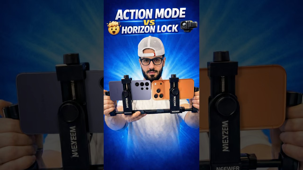 Galaxy S26 Ultra vs iPhone 17 Pro Max – Horizontal Lock vs Action Mode