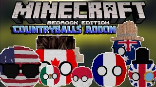 Mod de Countryballs para Minecraft pe 1.20 Link en la descripción screenshot 3