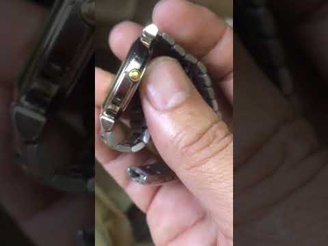    ساعة سيكو يابانية أصلية مذهبة بالفخامة فضلا اشترك في القناة ليصلك الجديد