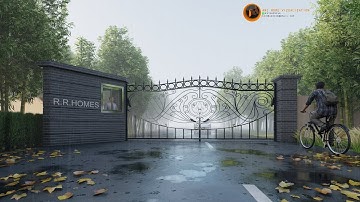 Community Entrance Gate | lumion 10 walkthrough Trailer(Architectural Visualization)