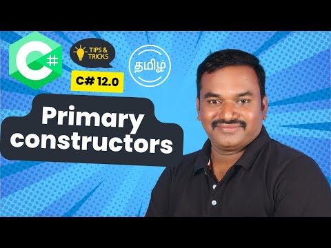 Primary Constructors in C# 12 | C# Tamil #csharp #collagelife | 2 min Video 4K Video