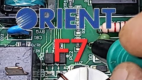 Orient Dc inverter ac F7 error code outdoor pcb Dc inverter ac pcb training institute