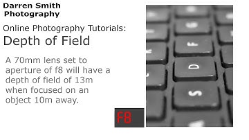 Depth of Field Photographic Tutorial