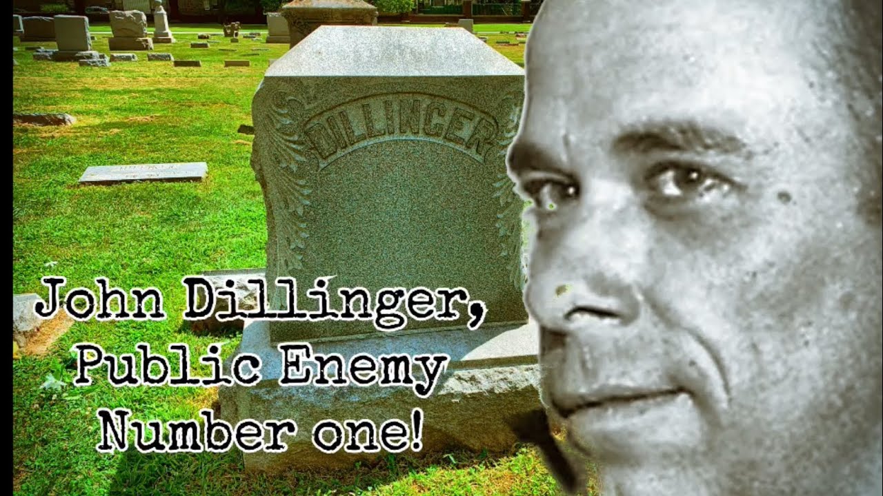 John Dillingers grave -Crown Hill Cemetery