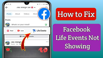 How To Fix Facebook Life Event Not Showing (2024)