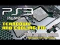 PS3 Teardown and Cooling Fix | The Retro Shed