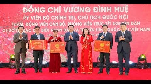 Chủ tịch Quốc hội Vương Đình Huệ thăm, chúc Tết Báo Đại biểu Nhân dân, Truyền hình Quốc hội Việt Nam