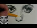 PORTRAITS - How to draw and shade a realistic face