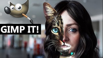 GIMP How To Blend Images Together Face Blending