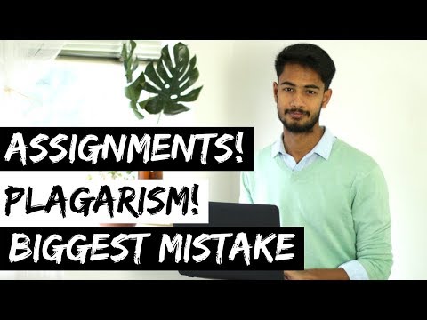 ASSIGNMENT & PLAGIARISM - mistakes international students do | STUDY IN AUSTRALIA