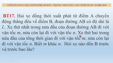 Bồi Dưỡng HSG vật lý 8, 9 phần cơ học   Chuyển Động Cơ Học lớp 8   Các bài tập phần cơ học hay nhất