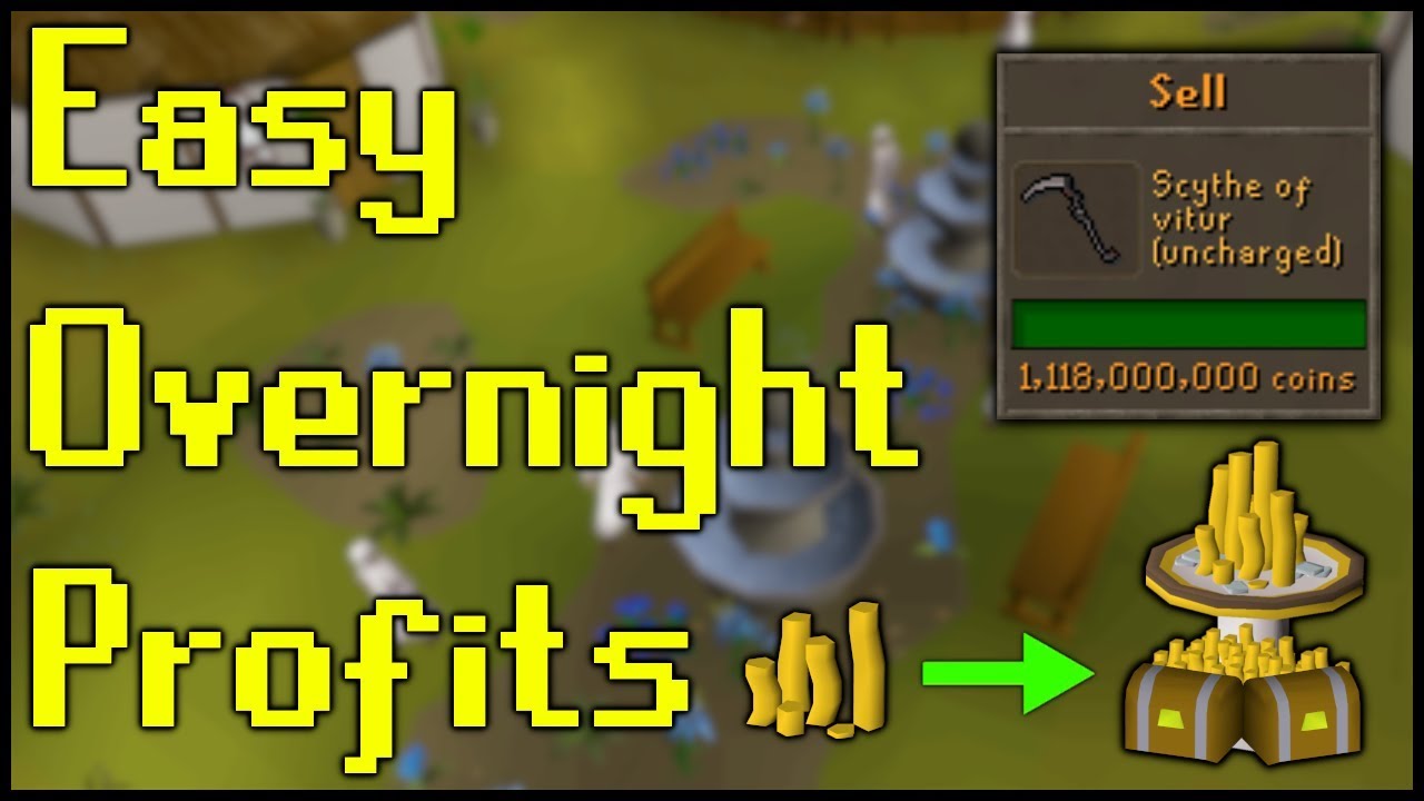 OSRS Overnight Flipping Guide - How to Overnight flip in OSRS! - Make HUGE Profits!