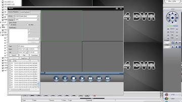 CMS--Playback the videos on the NVR System remotely