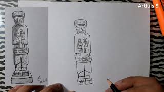 Cómo dibujar un MONOLITO del FRAILE ?